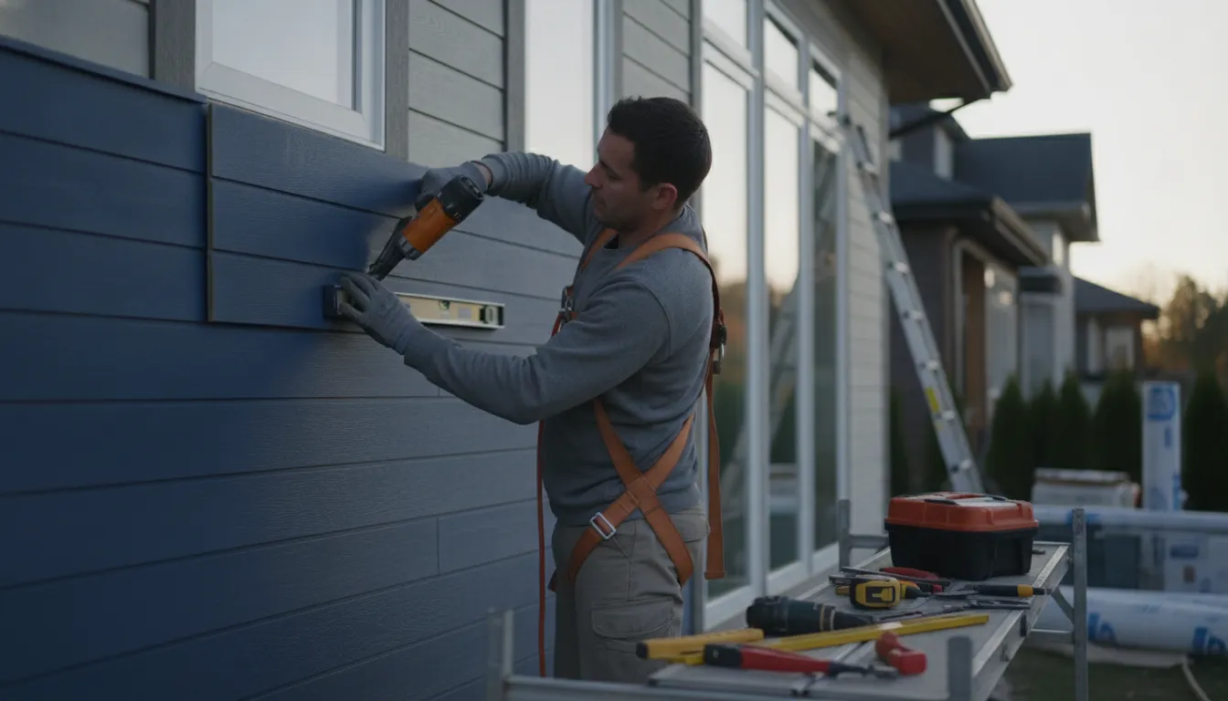 Siding in Troy